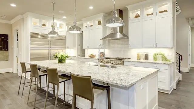 Beautiful White Dining Room